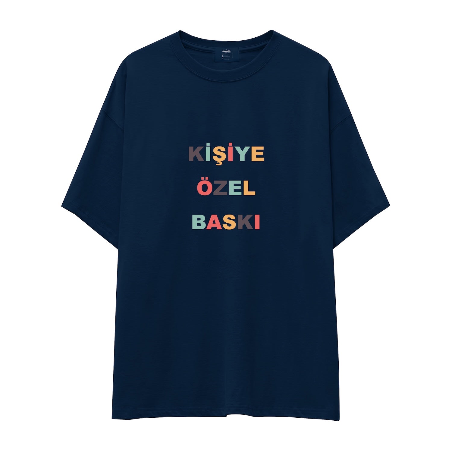 Kişiye Özel Baskılı Oversize Tişört