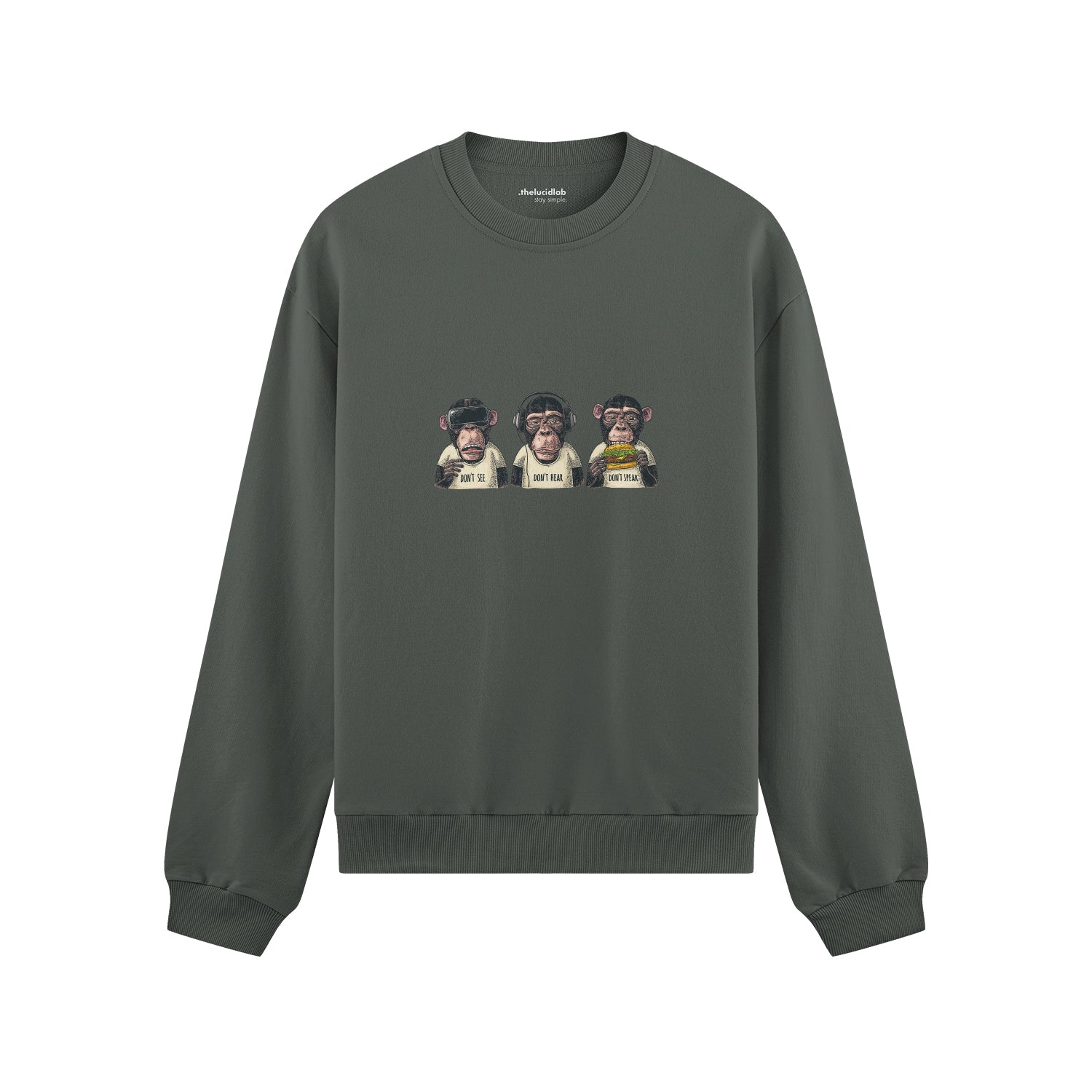 Diplomatic Monkeys Oversize Sweatshirt