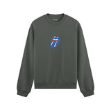 The Rolling Stones Blue Oversize Sweatshirt