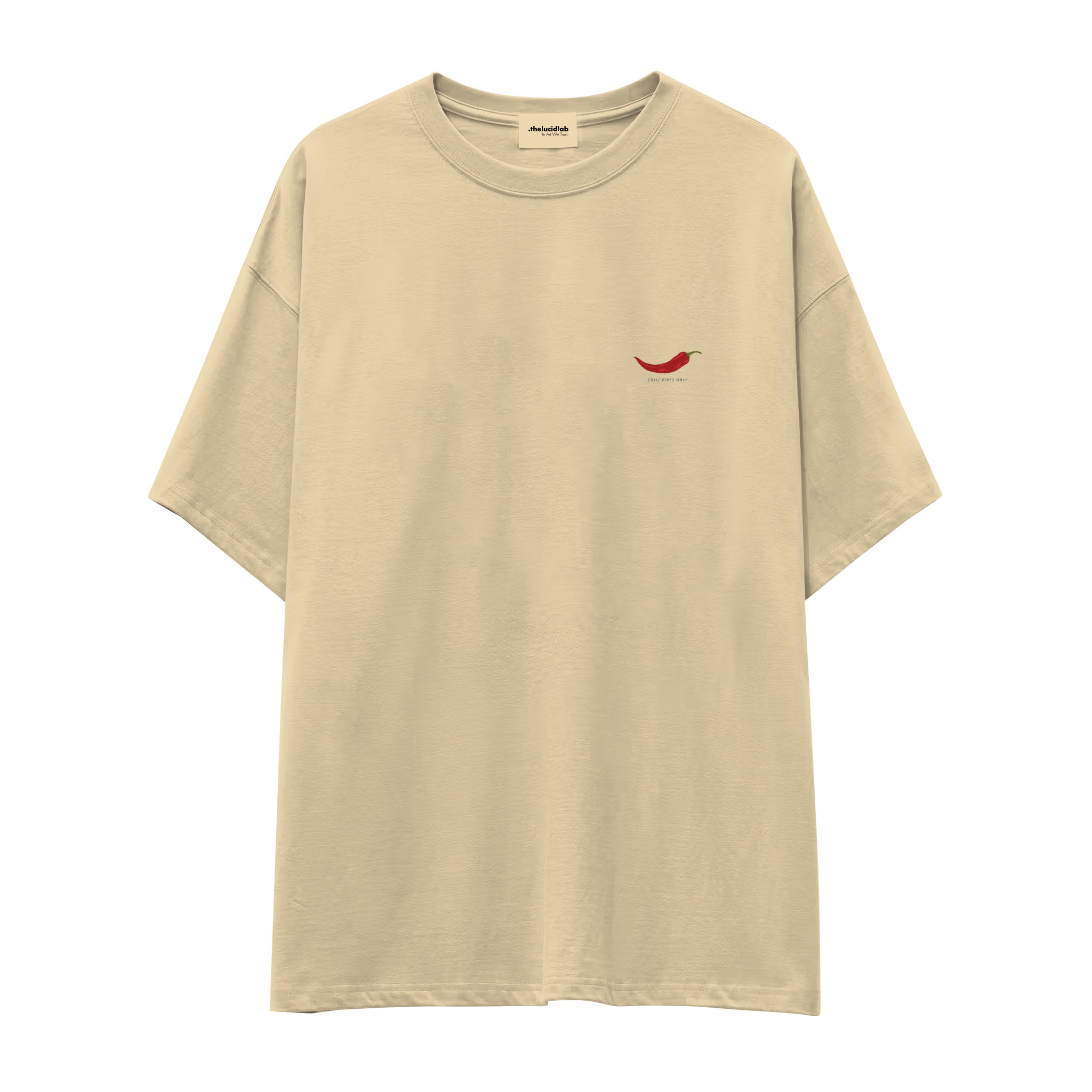 Chili Vibes Only Oversize Tişört