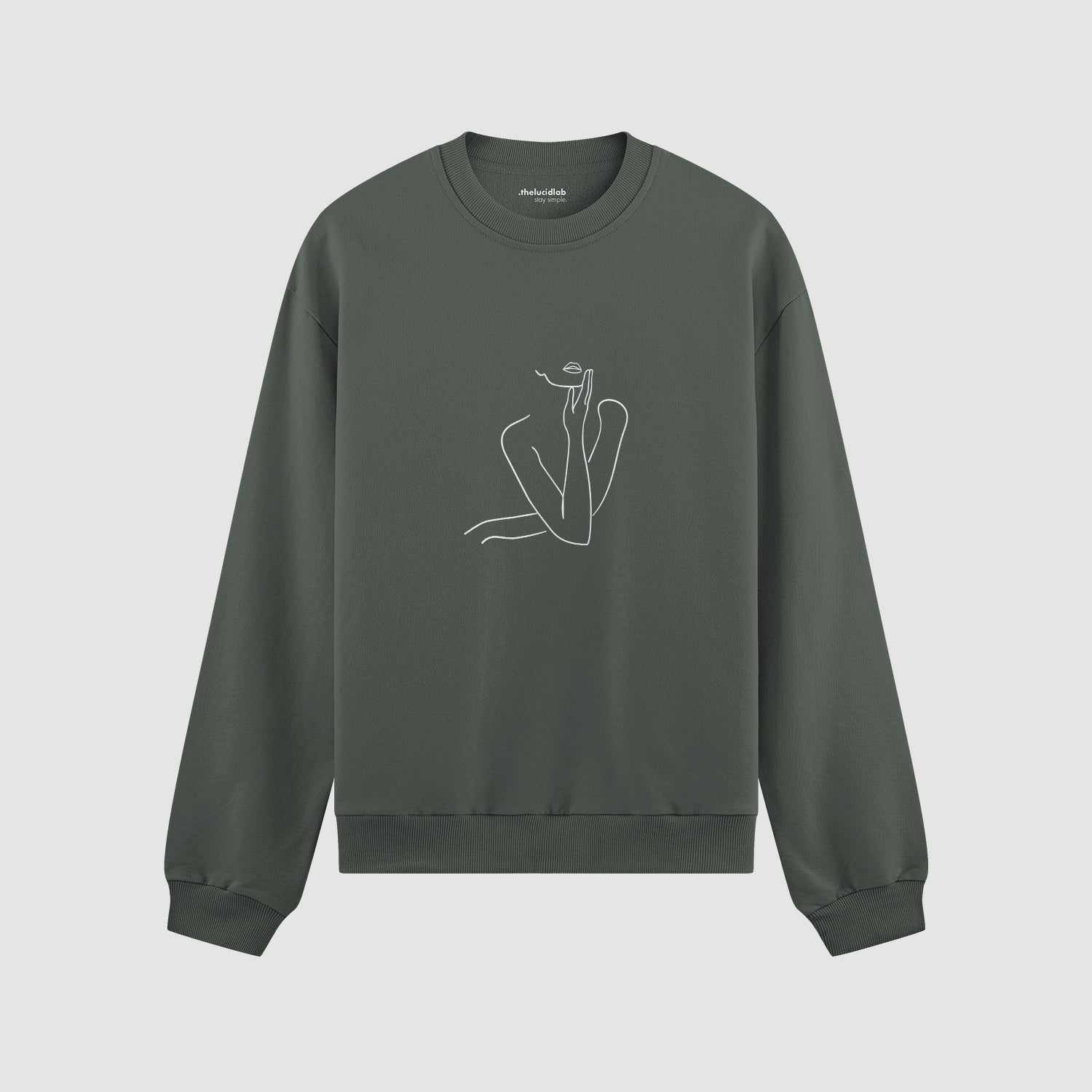 Women / Kadın Silüeti Oversize Sweatshirt