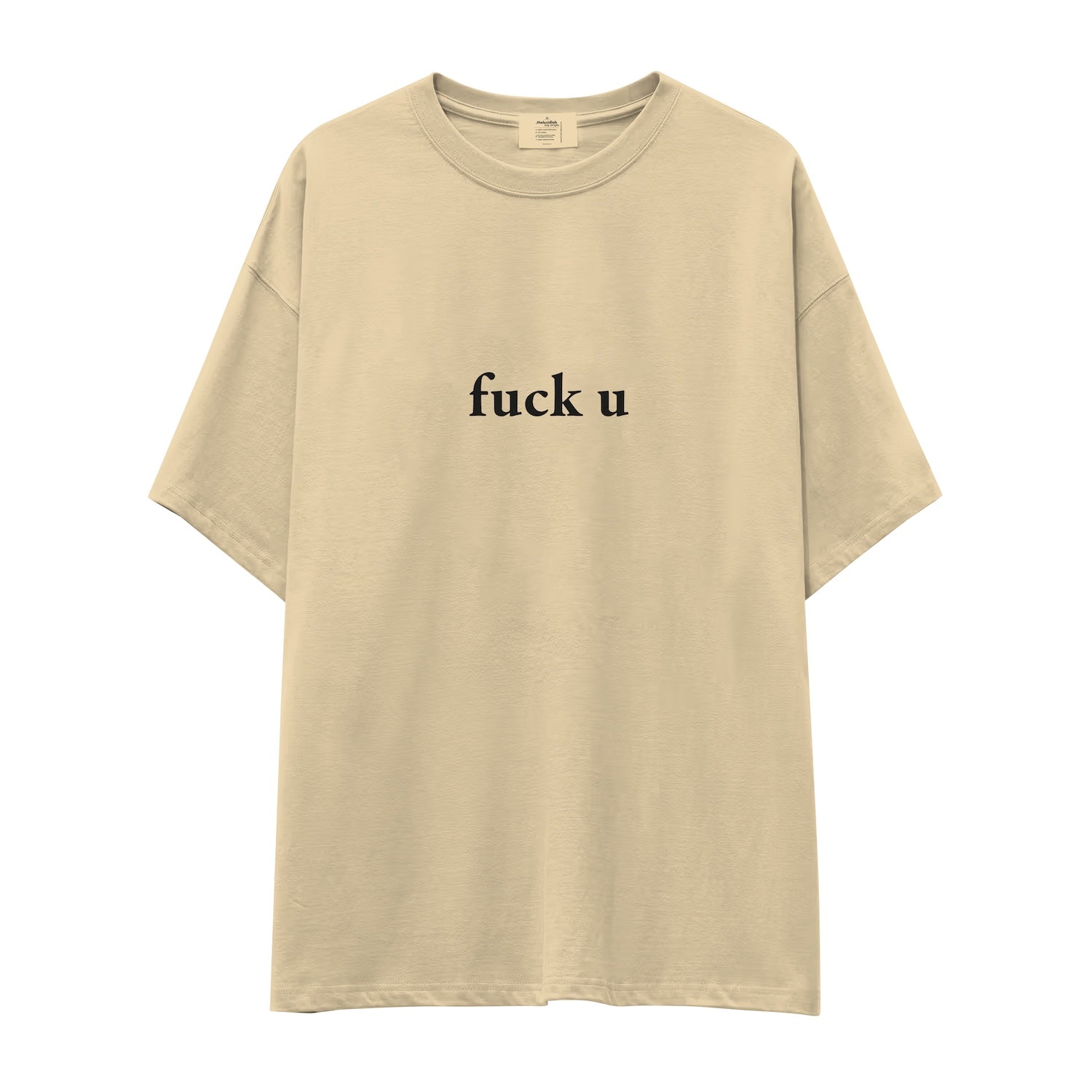 FUCK U Oversize Tişört