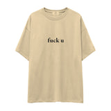FUCK U Oversize Tişört