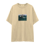 The Green Wave Oversize Tişört