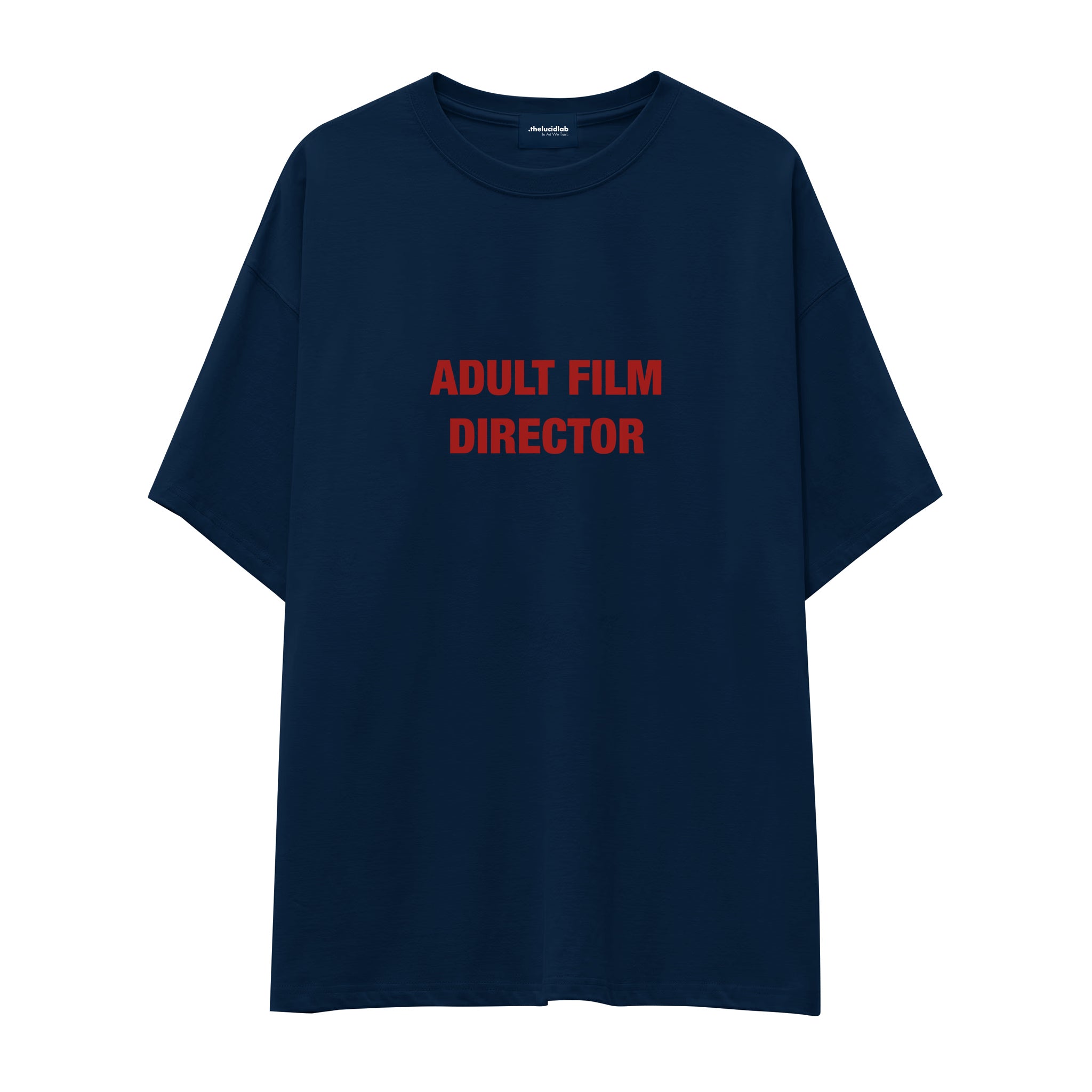 Adult Film Director Oversize Tişört