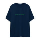 Roll With It Oversize Tişört
