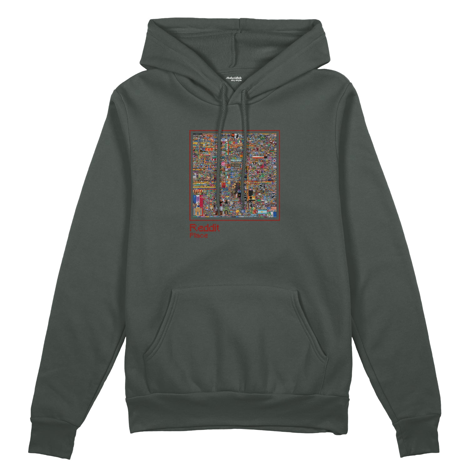 Reddit Place Oversize Hoodie