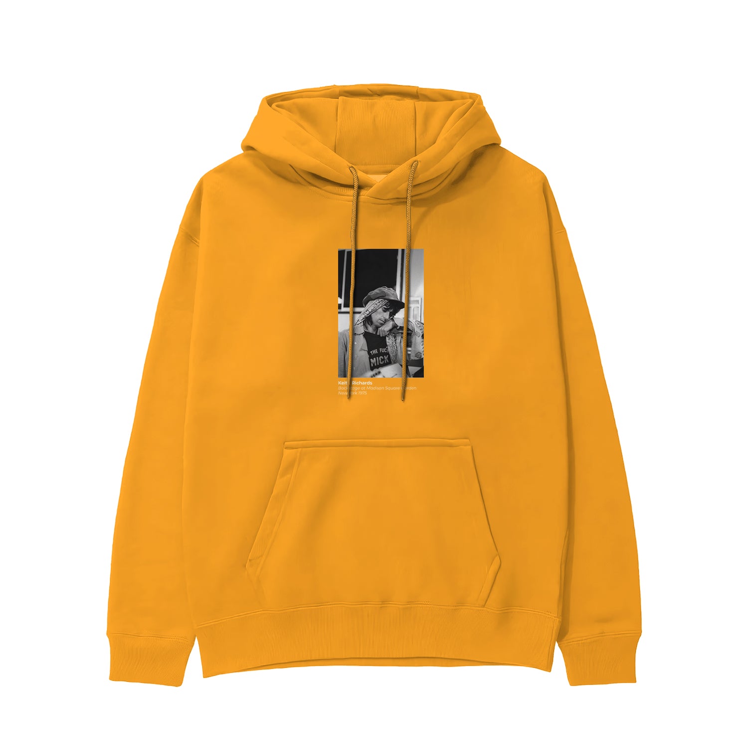 Keith Richards backstage at Madison Square Garden New York 1975 Hoodie