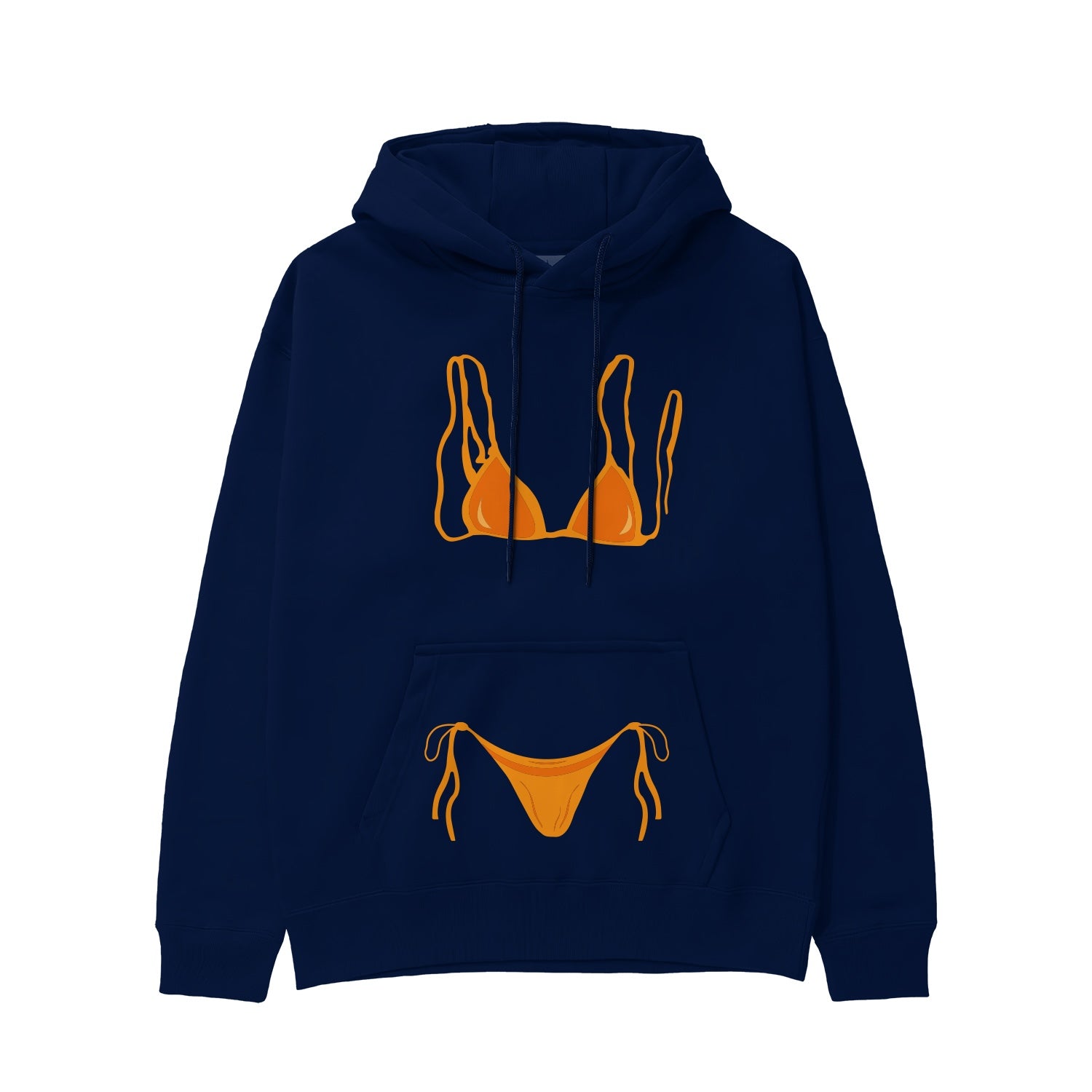 Orange Bikini Hoodie