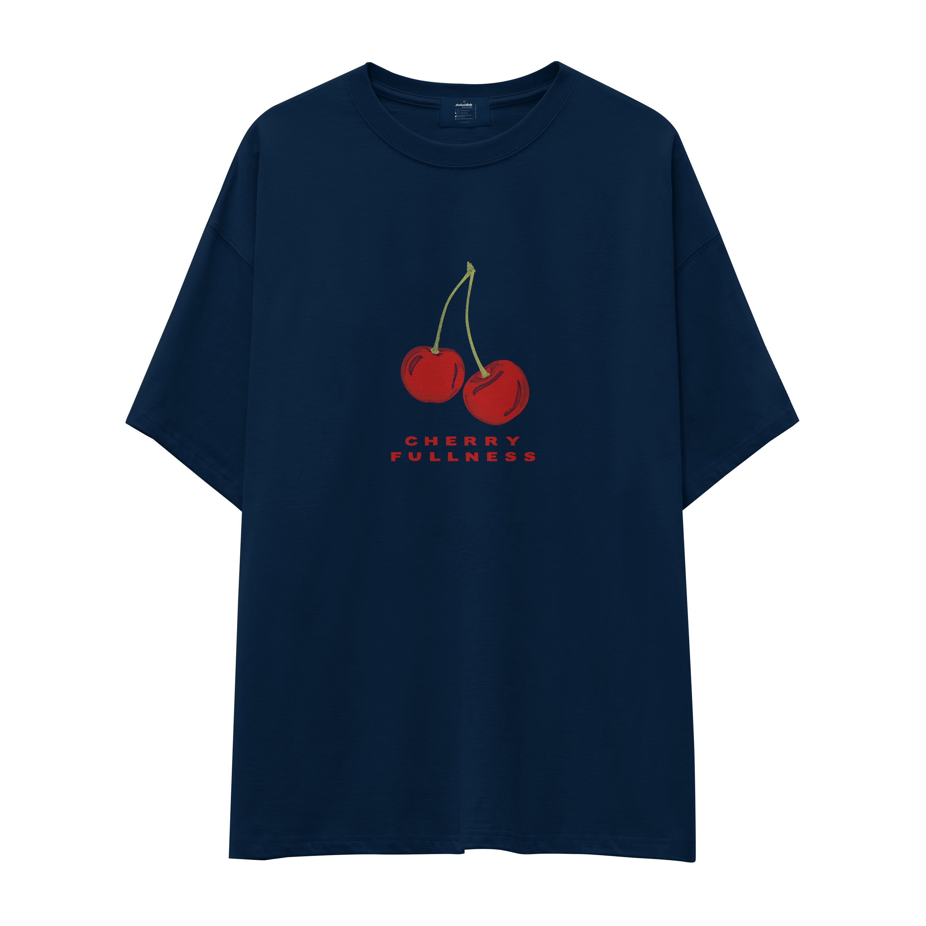Cherry Fullness Oversize Tişört