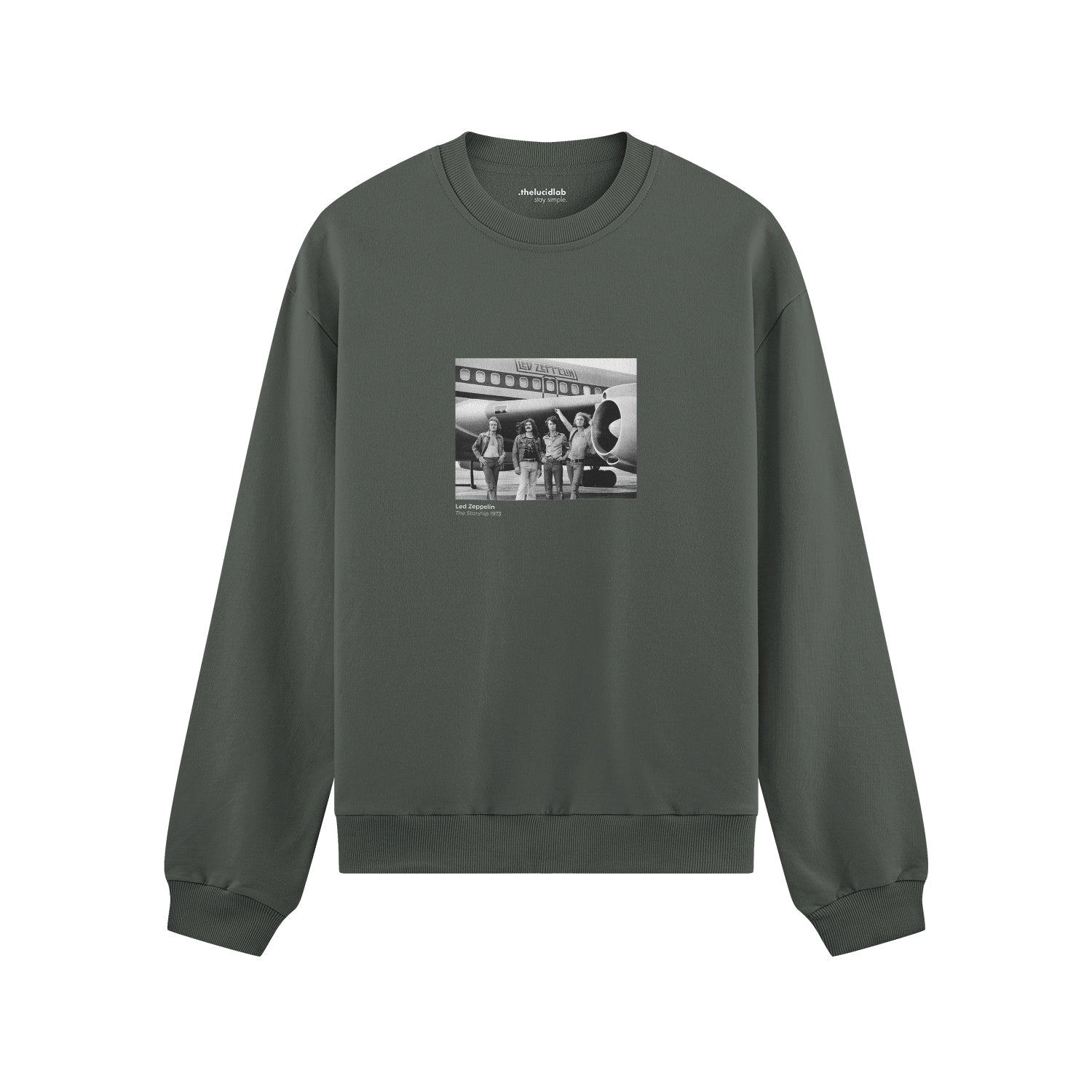 Led Zeppelin The Starship Oversize Sweatshirt