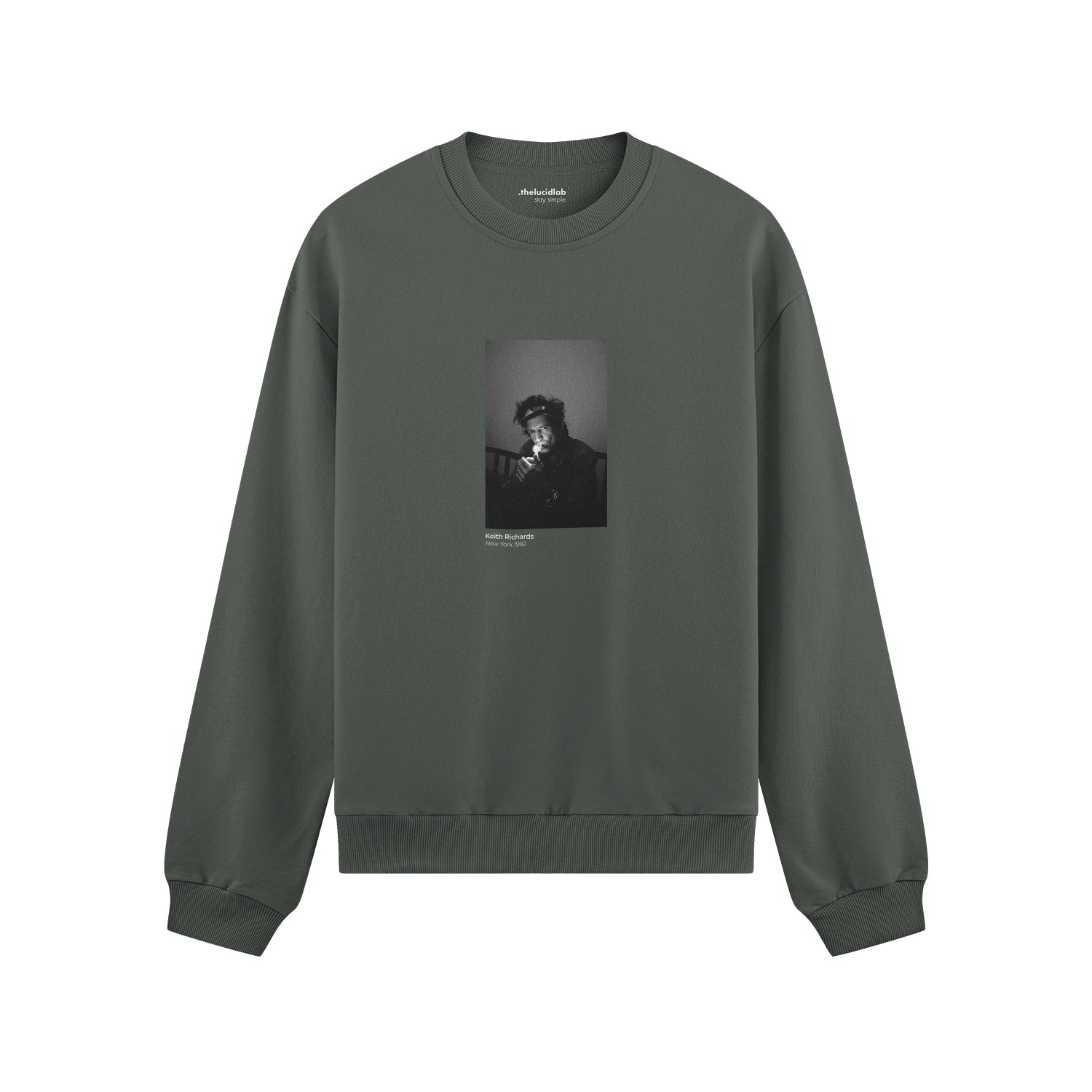Keith Richards New York 1992 Oversize Sweatshirt