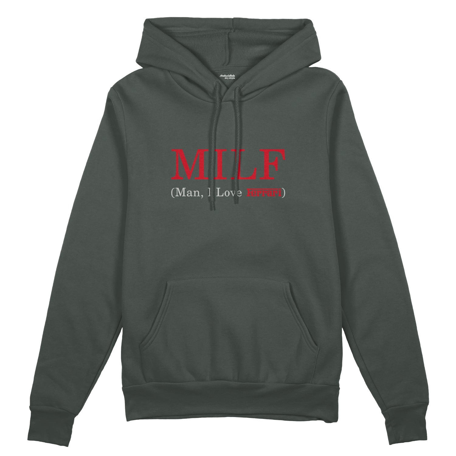 MILF / Man I Love Ferrari Oversize Hoodie