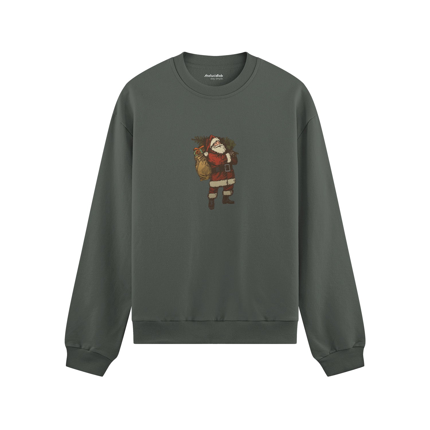 Vintage Santa Oversize Sweatshirt