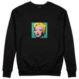 Andy Warhol / Marilyn Monroe Blue Sweatshirt