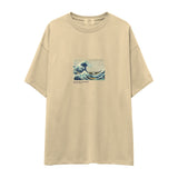 Kanagawa Oki Nami Ura Oversize Tişört