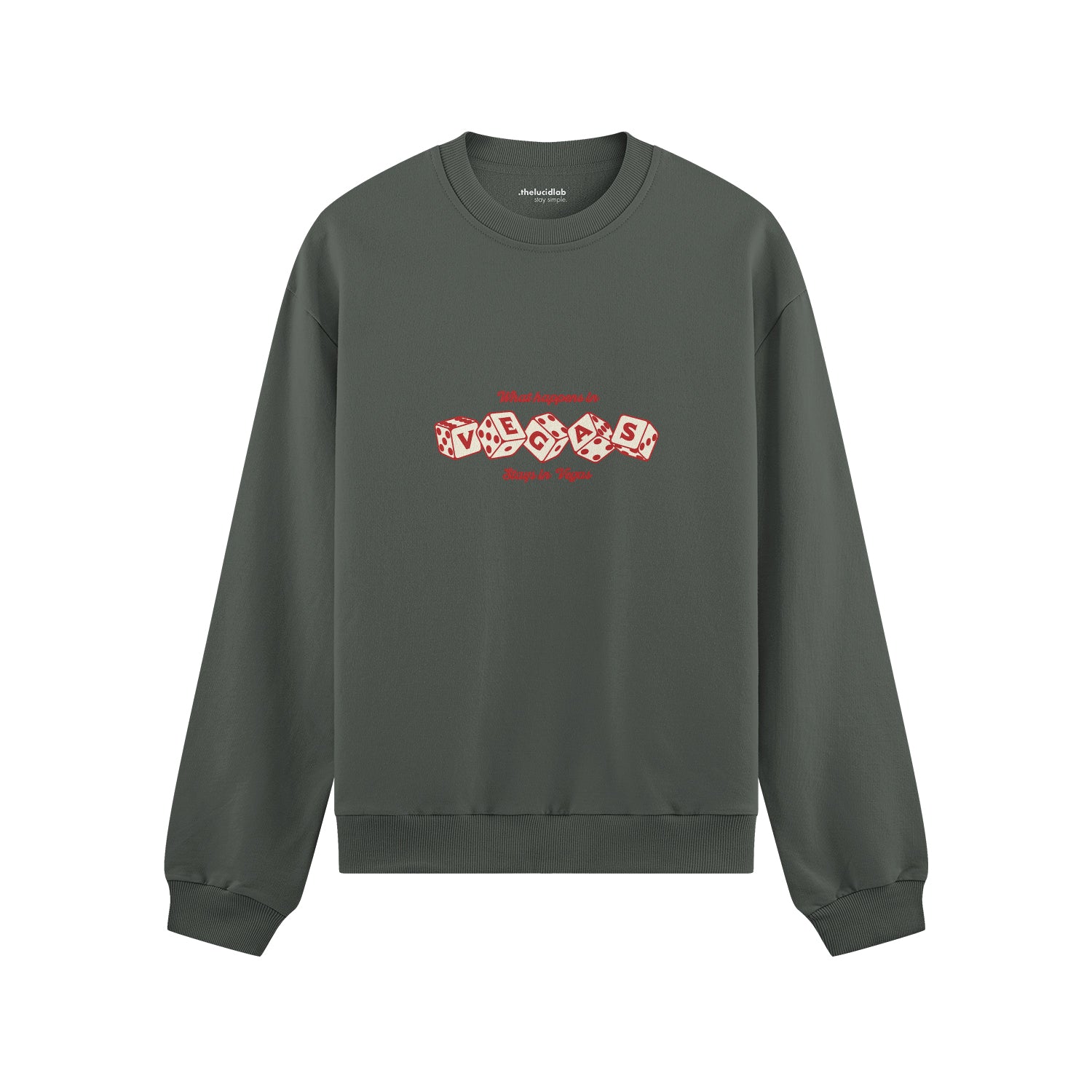 What Happened in Vegas Stays in Vegas Oversize Sweatshirt