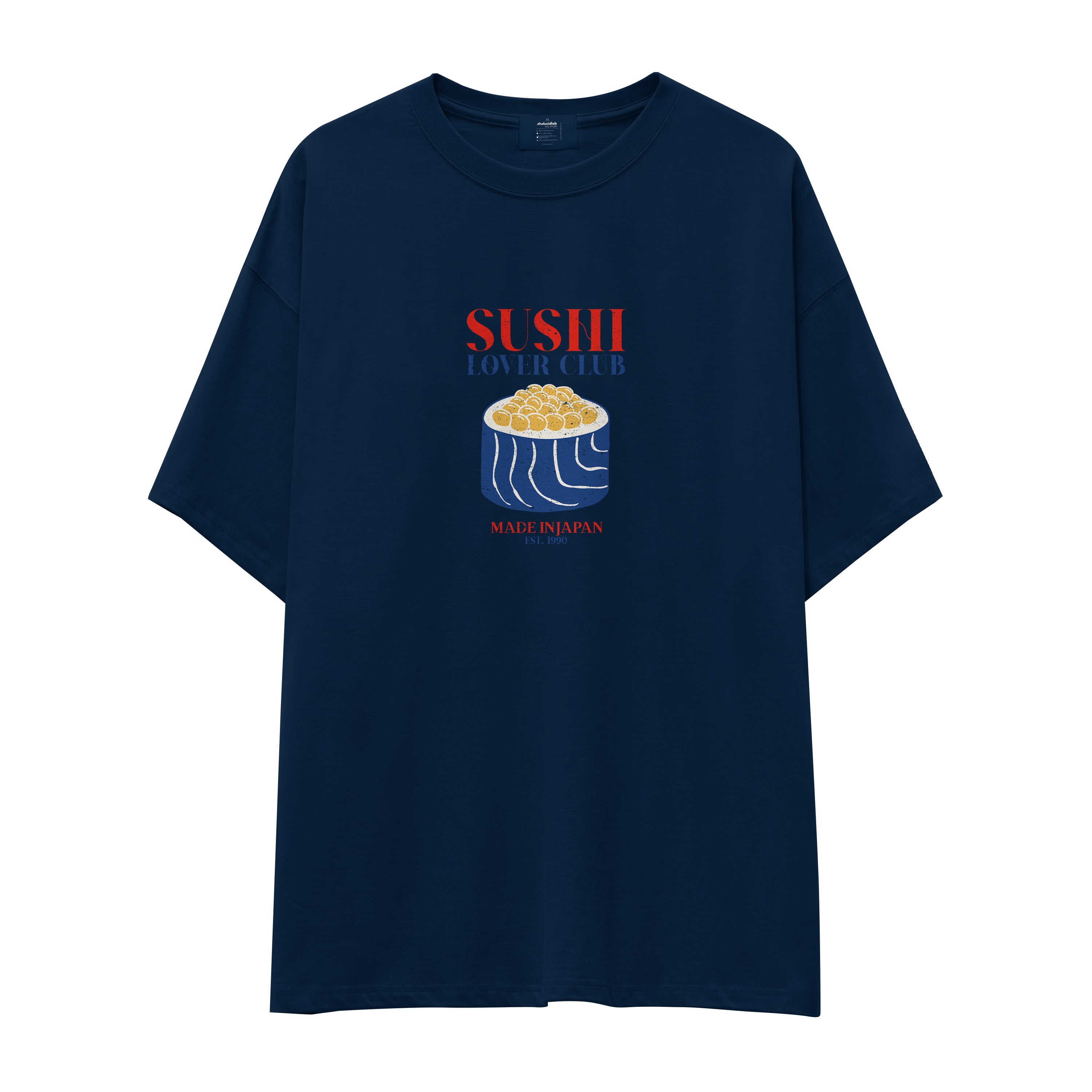 Sushi Lover Club Oversize Tişört
