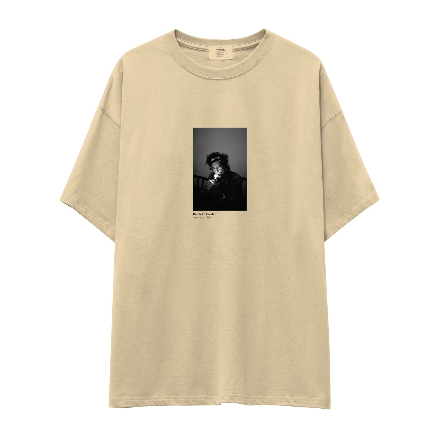 Keith Richards New York 1992 Oversize T-Shirt