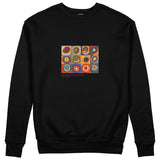 Color Study, Squares With Concentric Circles Sweatshirt