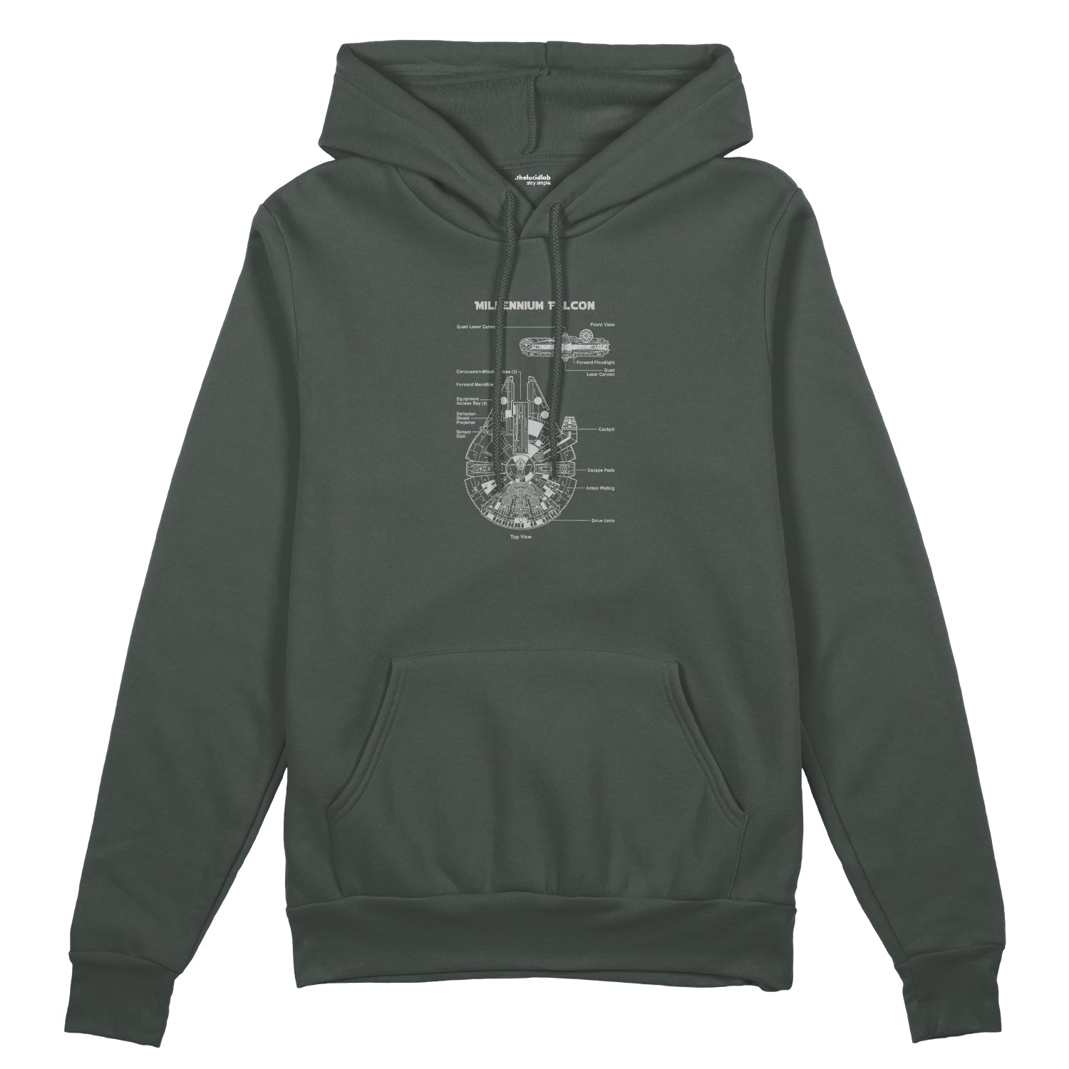 Millennium Falcon Oversize Hoodie