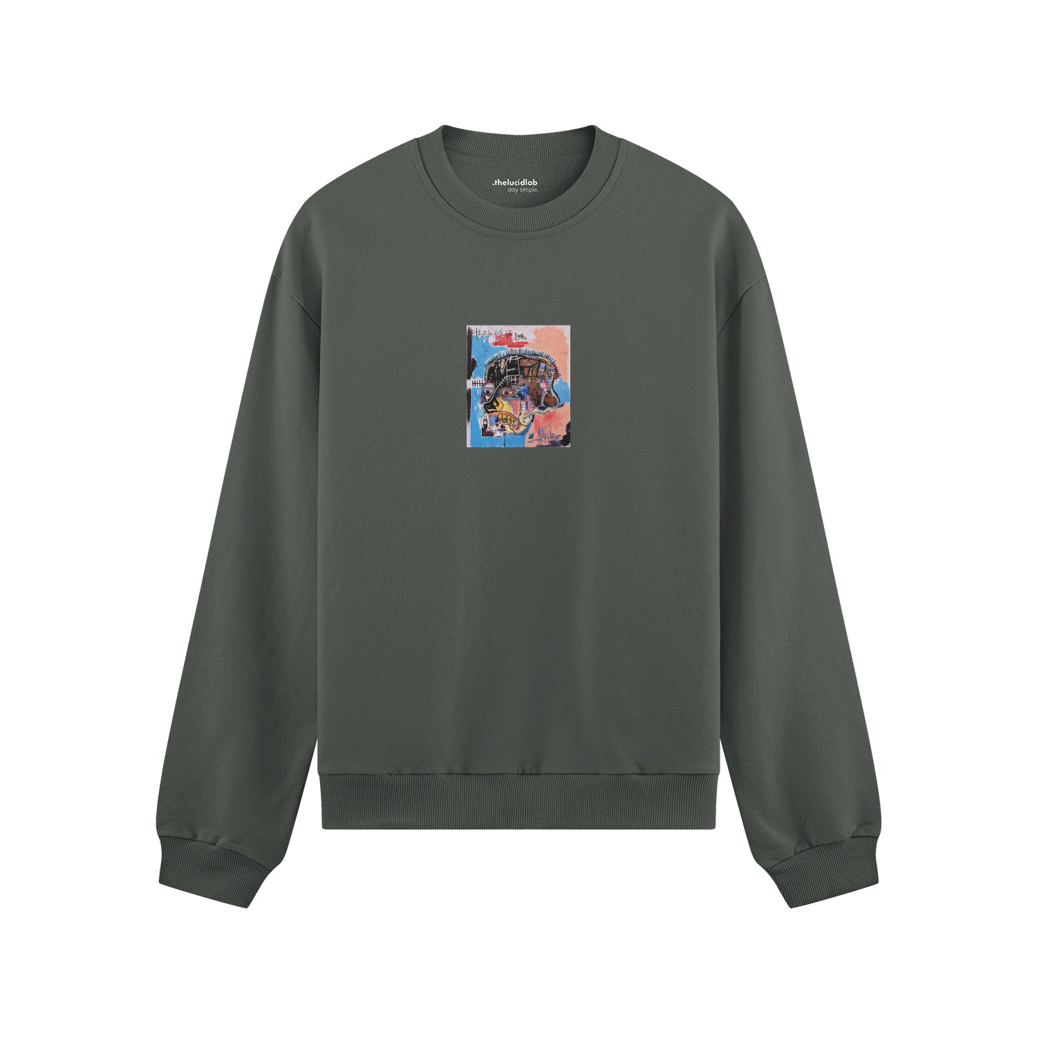 Basquiat Skull (1982) Oversize Sweatshirt