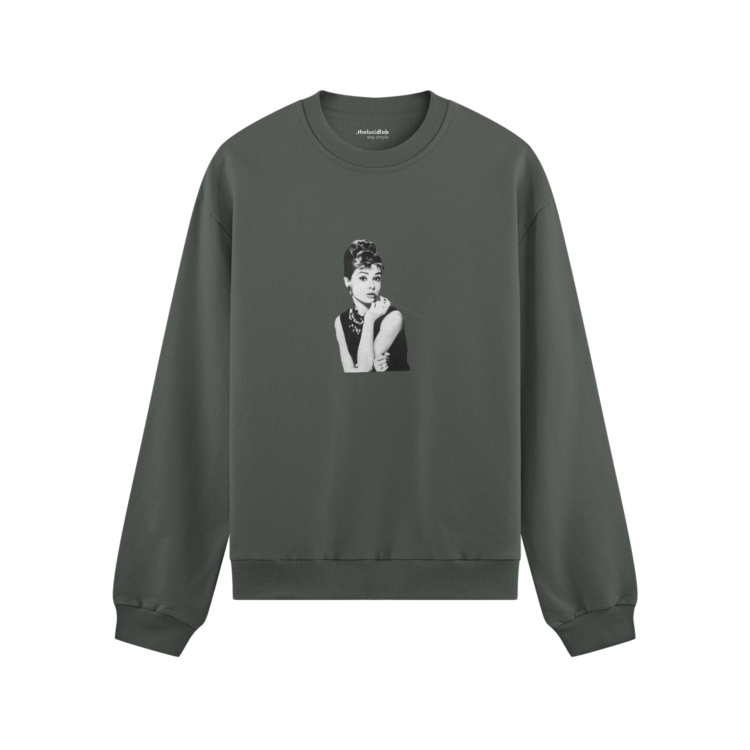 Audrey Hepburn Oversize Sweatshirt