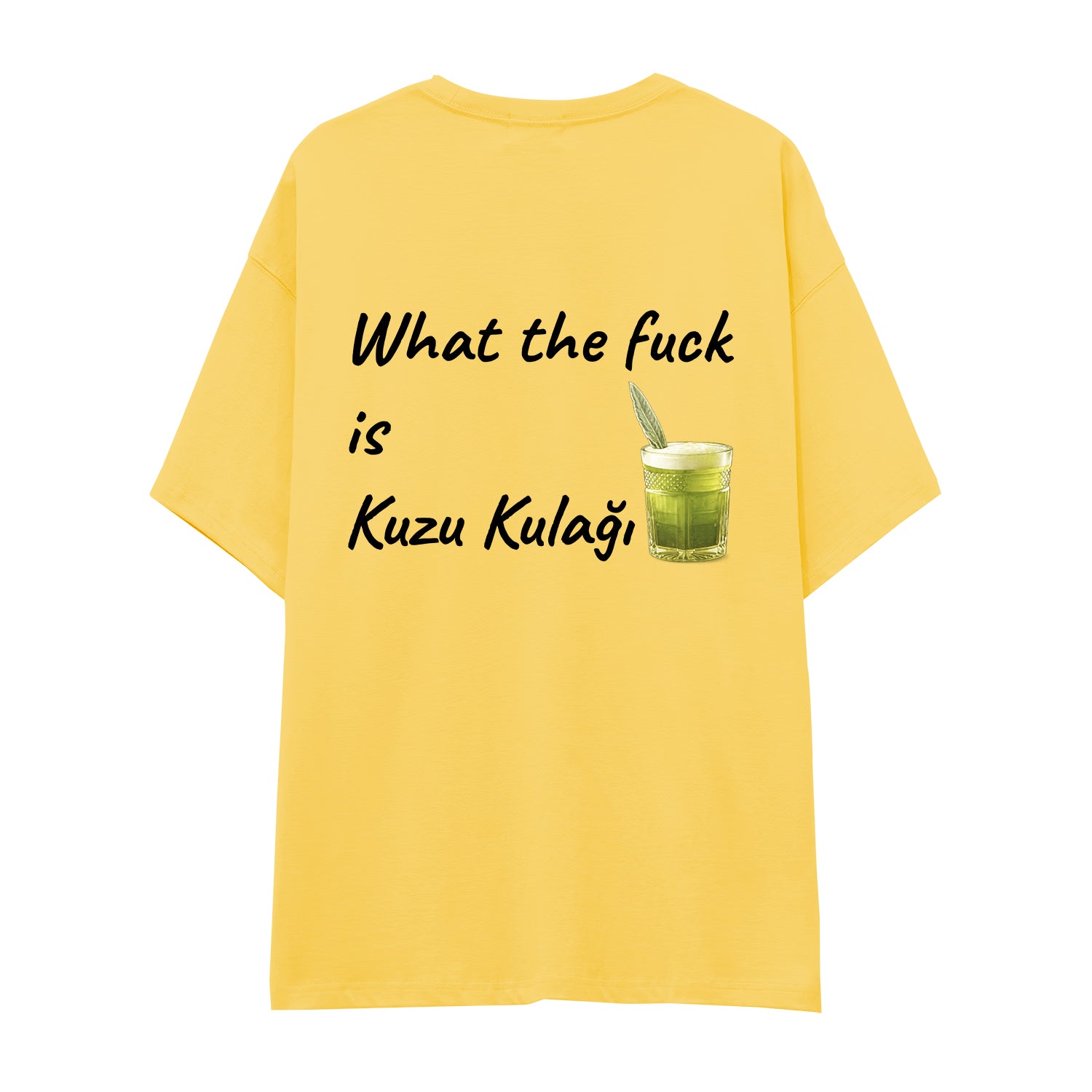 What The Fuck Is Kuzu Kulağı Oversize Tişört