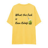 What The Fuck Is Kuzu Kulağı Oversize Tişört