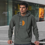 Orange Oversize Hoodie