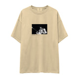 Jimi Hendrix Falkoner Centret Copenhagen 1969 Oversize Tişört
