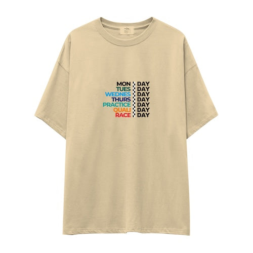 Formula 1 / Week Days Oversize Tişört