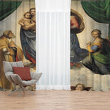The Sistine Madonna Fon Perde