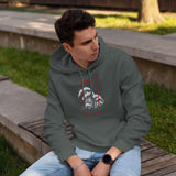 Perspektif Kanagawa Dalgası Oversize Hoodie