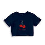 Cherry Fullness Crop Tişört