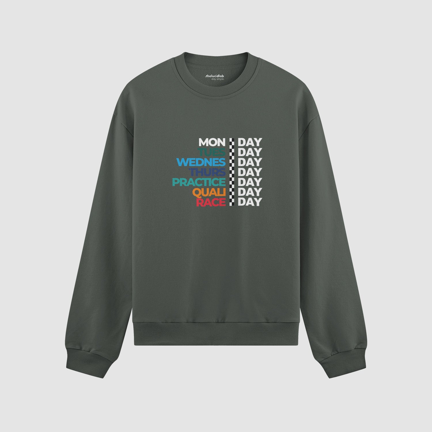 Formula 1 / Week Days Oversize Sweatshirt