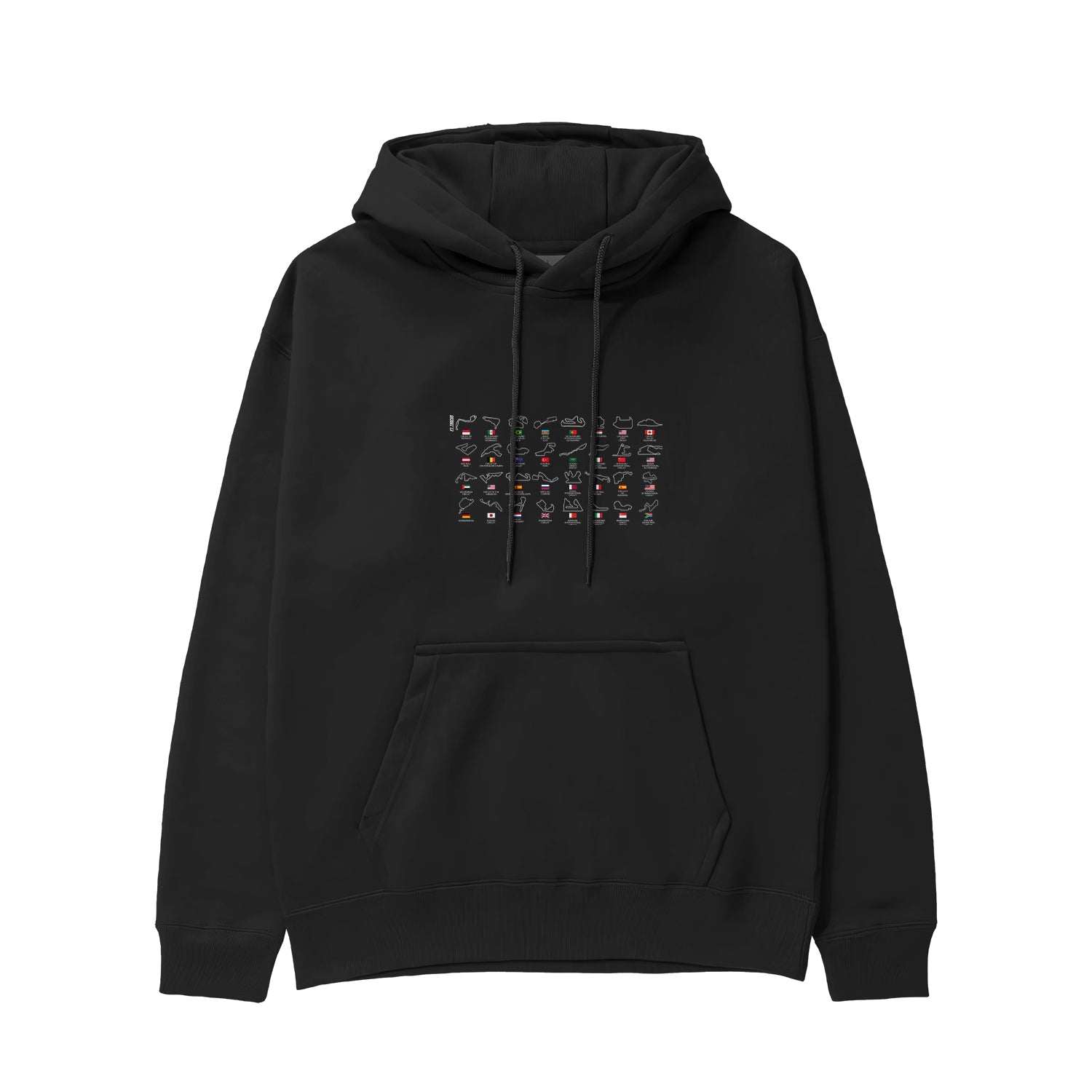 All Tracks / Formula 1 Pistleri Hoodie