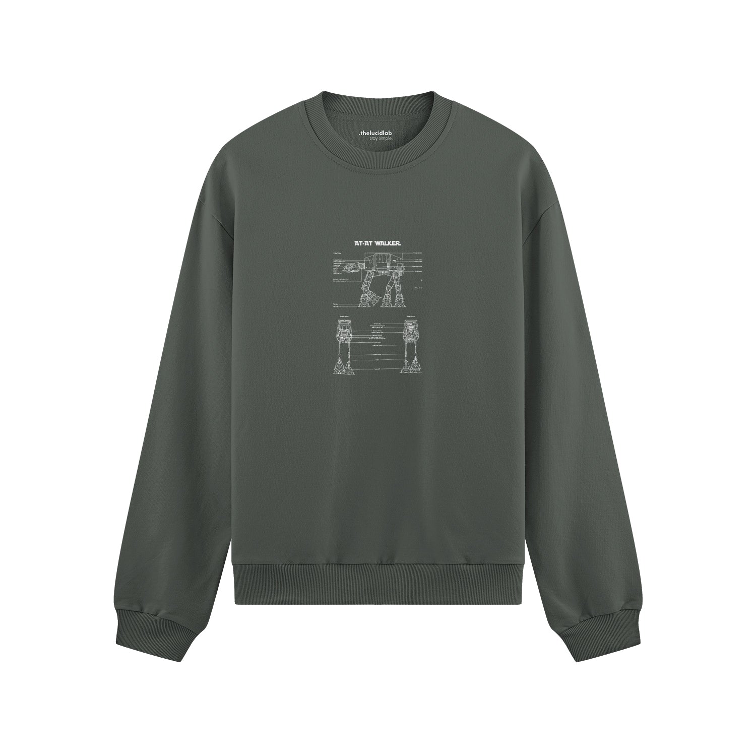AT-AT Walker Oversize Sweatshirt