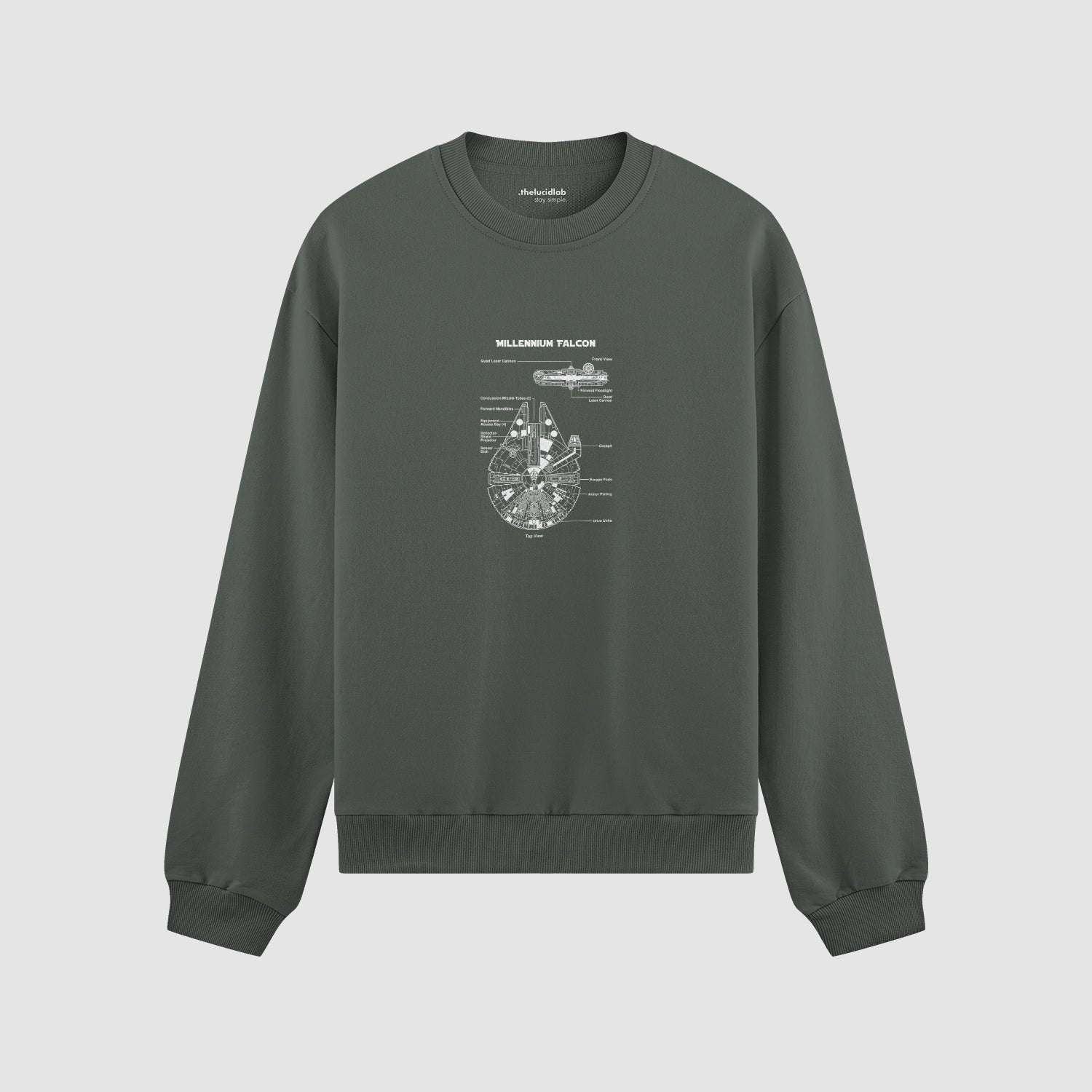 Millennium Falcon Oversize Sweatshirt