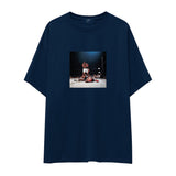 Muhammed Ali And Sonny Liston Usa 1965 Oversize Tişört
