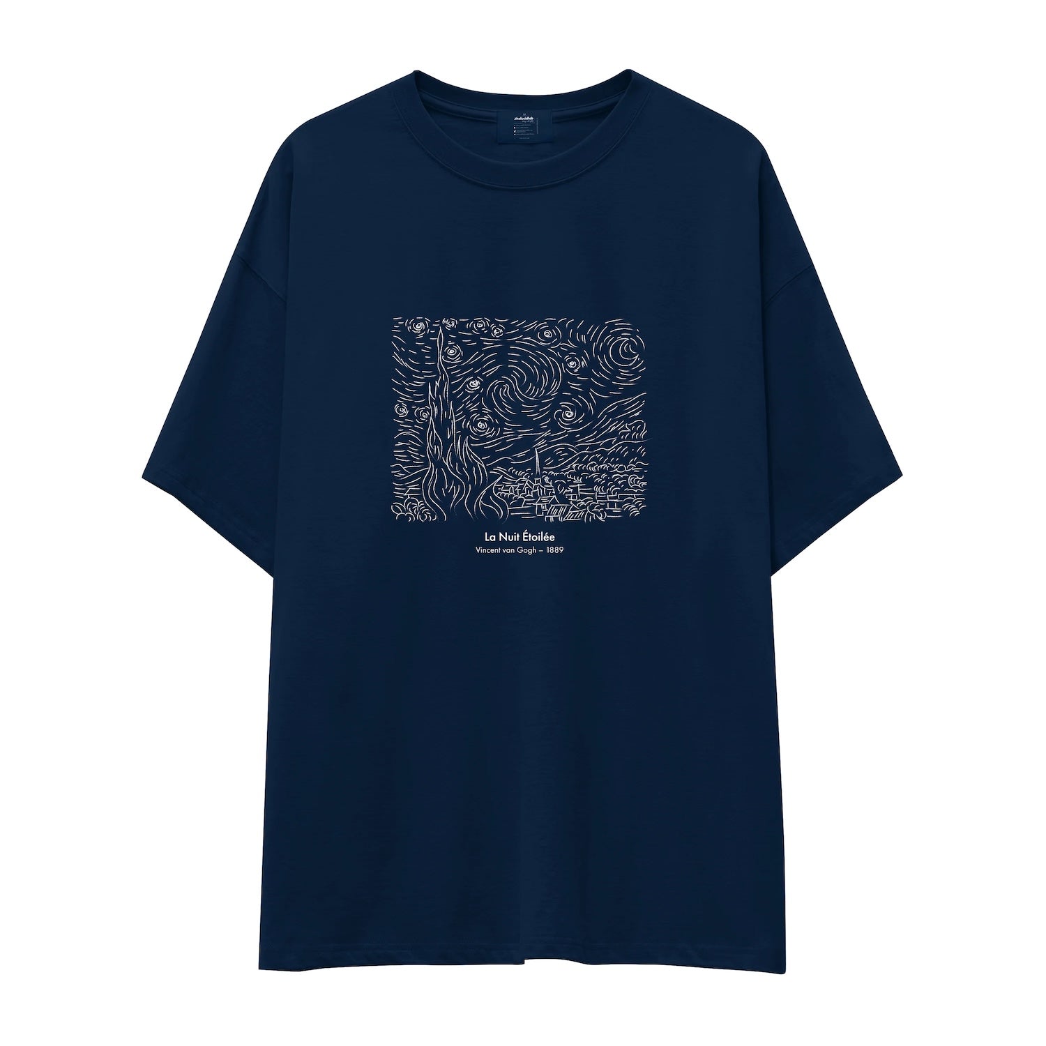 La Nuit étoilée Oversize Tişört