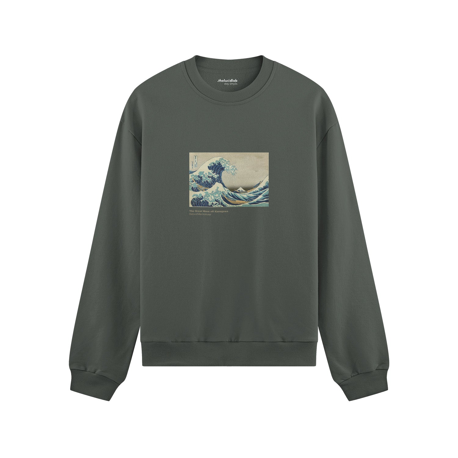 Kanagawa Oki Nami Ura Oversize Sweatshirt