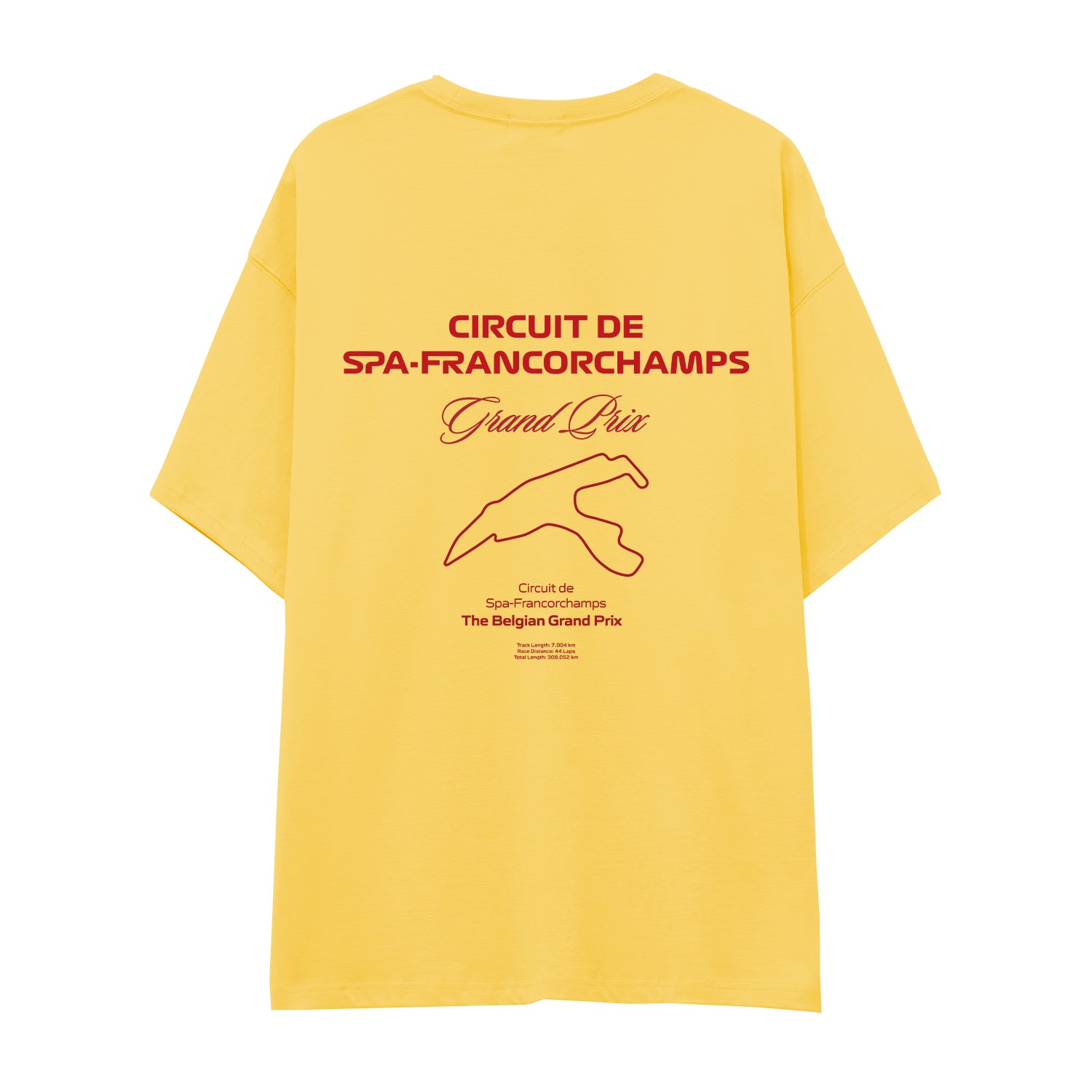 Spa-Francorchamps Grand Prix Oversize Tişört