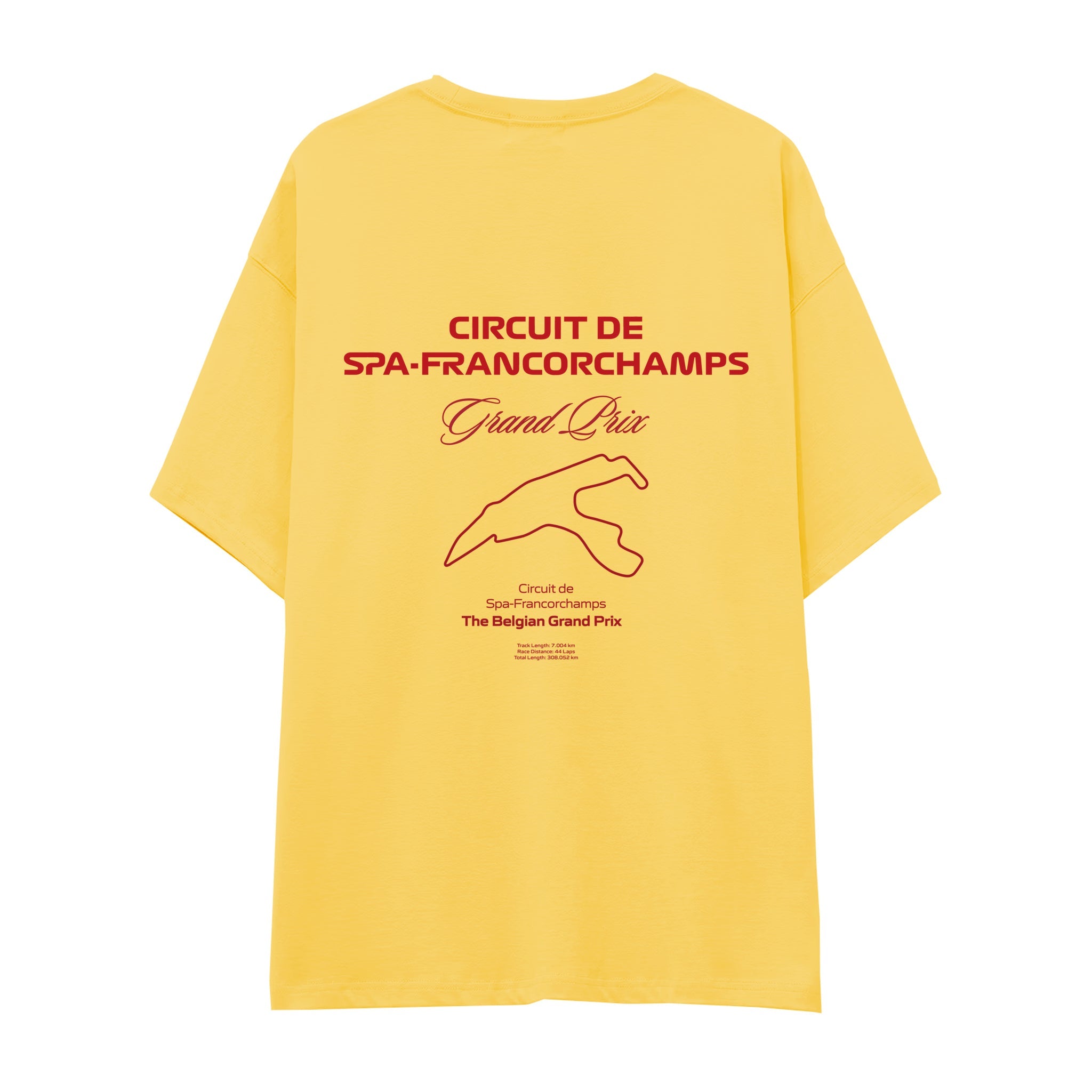 Spa-Francorchamps Grand Prix Oversize Tişört
