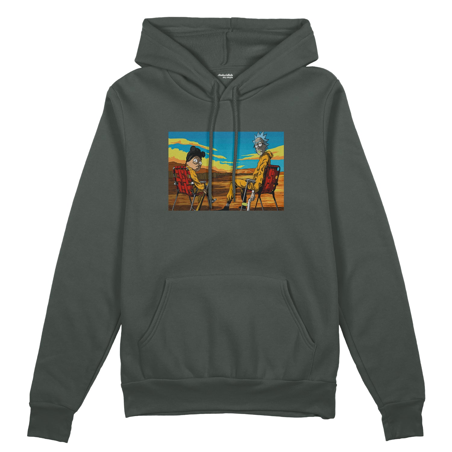 Breaking Bad / Rick and Morty Oversize Hoodie