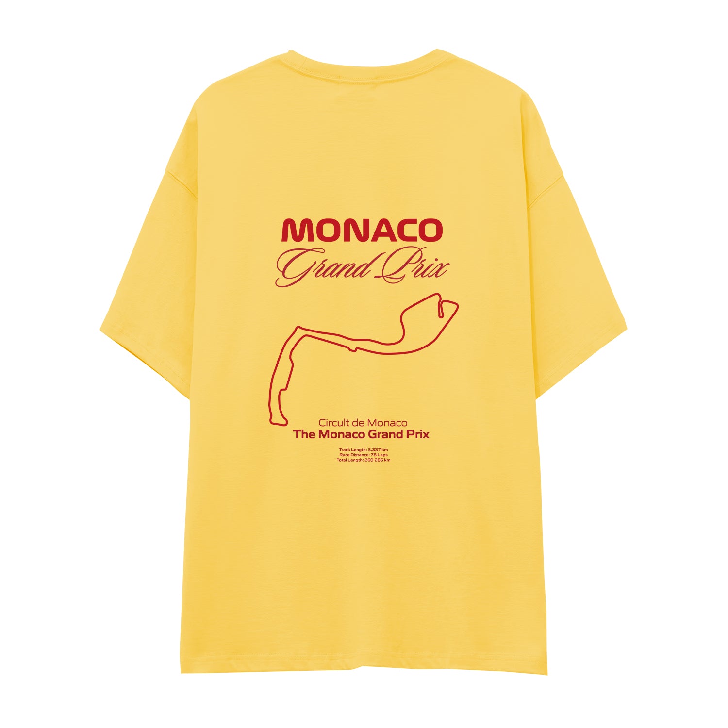 Monaco Grand Prix Oversize Tişört