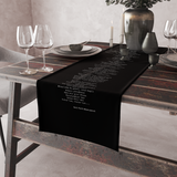 Şimdi Sevişme Vakti Siyah - Şiir Runner Örtü