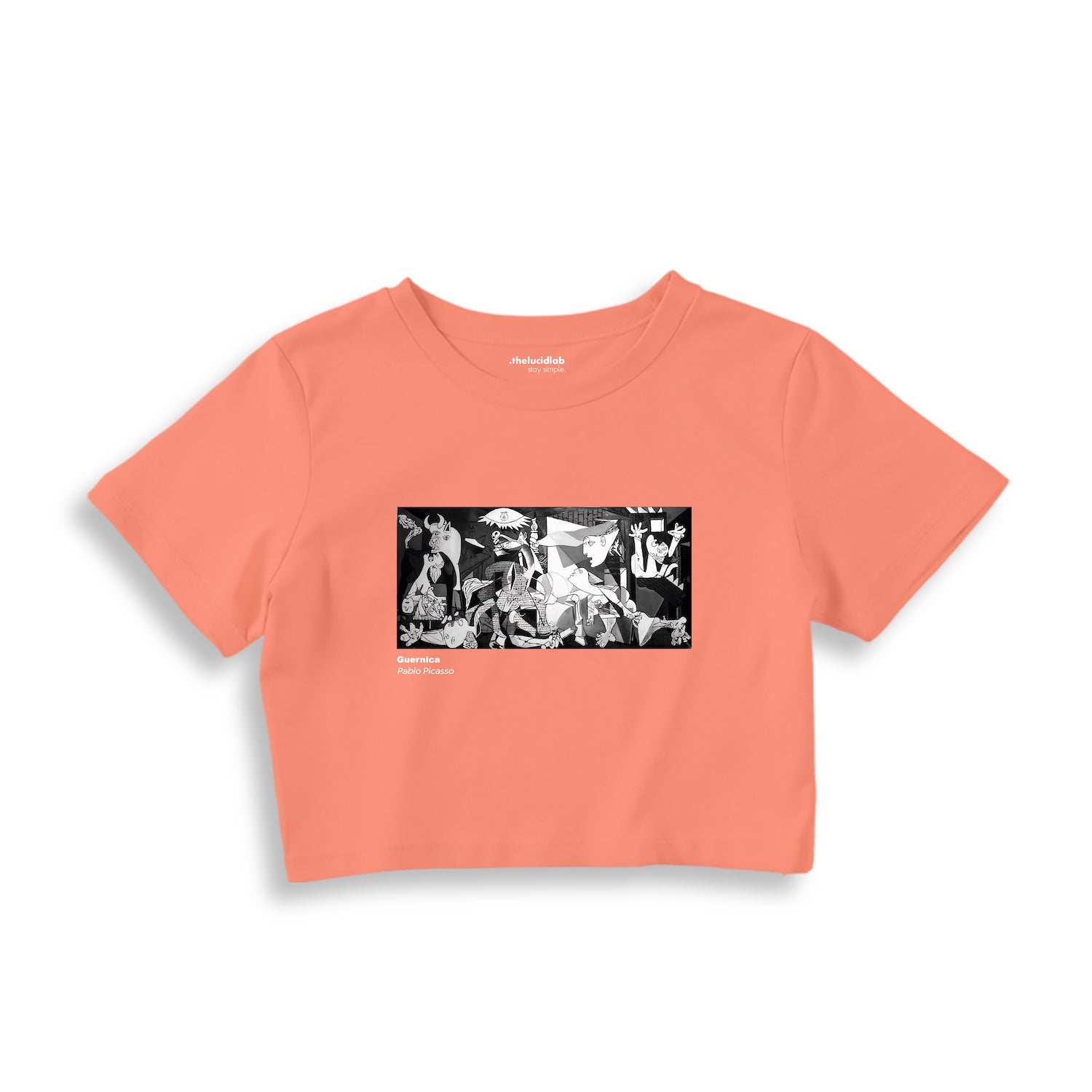 Guernica Crop Tişört