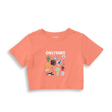 Onlyfans Crop Tişört