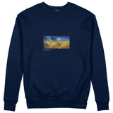 Buğday Tarlası ve Kargalar Sweatshirt